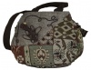 Fino Linen Handmade Fashion Shoulder Bag - Brown Photo
