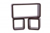 Small Floating Shelves Brown Photo