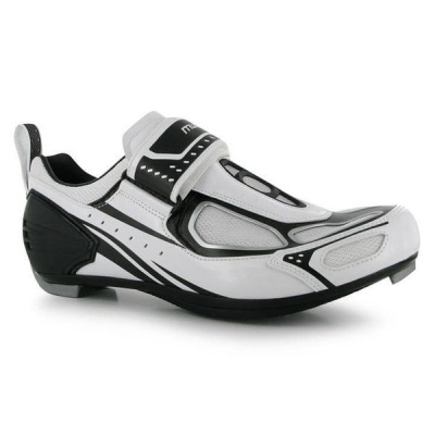 Photo of Muddyfox Mens TRI100 Cycling Shoes - White/Black [Parallel Import]