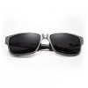 KINGSEVEN UV400 Sunglasses - Polarised lenses & Alu frame - Gunmetal & Grey Photo