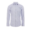 Quiz Mens Slim Fit Long Sleeve Shirt - White Photo