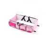 Multi-Function Travel Baby Bed & Bag - Pink Photo
