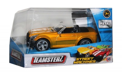 Photo of Teamsterz 4" Street Machines - Gold Car