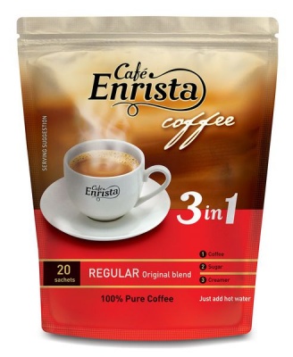 Photo of Cafe Enrista Café Enrista Regular 3-in-1 Coffee 20's