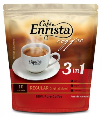 Photo of Cafe Enrista Café Enrista Regular 3-in-1 Coffee 10's