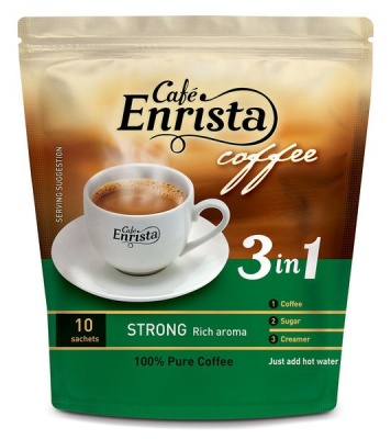 Photo of Cafe Enrista Café Enrista Strong 3-in-1 Coffee 10's
