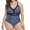 Animal Blue Print Plus Size Photo