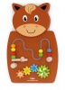 VIGA Wall Toy- Wire Beads & Gears Photo
