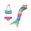 Mermaid Costume Bright Rainbow 9-13 yrs Photo