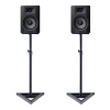 M-Audio BX5 D3 Studio Monitors with Samson MS200 Studio Monitor Stands Photo
