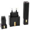 LDNIO 3" 1 Cellphone Charging Kit : Powerbank Wall Adapter Car Adapter Photo