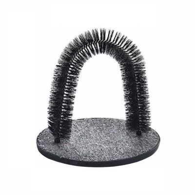 Photo of UrbanPets - Cat Arch Self Groomer and Massaging Brush Cat Toy