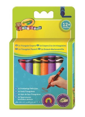 Photo of Crayola 16 Triangular Crayons