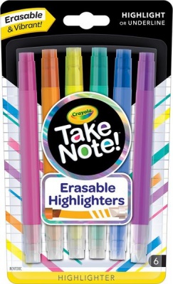 Photo of Crayola Erasable Highlighters