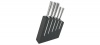 Jean Dubost Kimono Kitchen Knife Set & Black Knife Block Photo