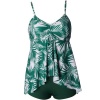 Iconix Mom Green Leaf Frill Boyleg Set Photo
