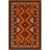 Carpet City Factory Shop dark orange african print rug 1.60x2.30 Photo
