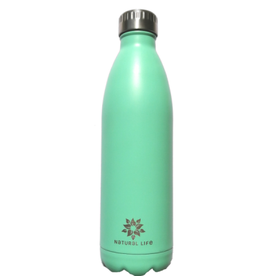 Photo of Stainless Steel Double Walled Vacuum Sealed Water Bottle - Silver
