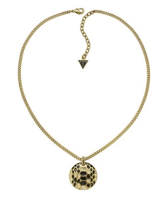 Photo of Guess Gold Snake Pendant Necklace UBN91323