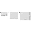 DHAO -3 Pieces Zipper File Bags Organizer Mesh Storage Holder Photo