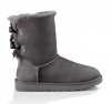 UGG Bailey Bow 2 Grey Photo