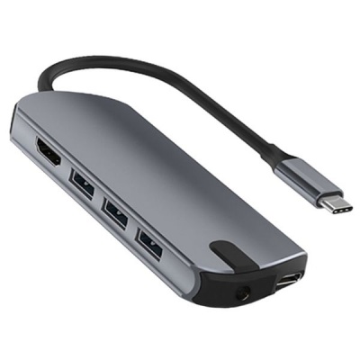 Photo of NXTech Macbook 8-in-1 Type C Hub Multi-Function Adapter HDMI USB AUX PD