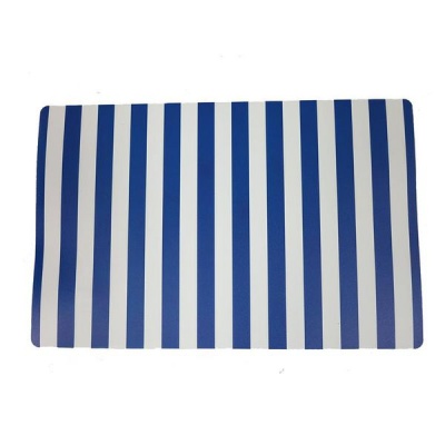 Photo of 12 Packet Blue Stripe Placemat