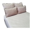 House of Hamilton - Pinsonic Quilt - Beige Photo