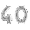 Party Baloon Number - 40 Photo