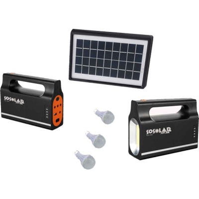 Photo of SoSolar Solar Light and Cell Charging System