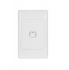 Redisson JB Luxx Single 2-Way Lever Wall Switch - White Photo