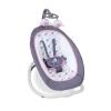 Baby Fold Up Rocker - Grey and Pink Photo