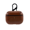 Luxury PU Leather Protective Cover Case Compatible with AirPods Pro-Red Photo
