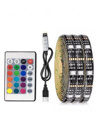 Photo of Loop Strip Lights LED Multicoloured USB Powered Flexible 5050 RGB - 5m