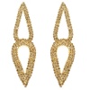 Bella Bella Gold Crystal Statement Earring VE3176 Photo