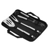 Portable Camping BBQ Grill Tools Set - 3 Pieces Photo