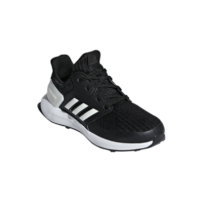 Photo of adidas Junior Rapidarun Knit Shoes - Black/White