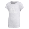 adidas Girls ID Winner Short Sleeve T-Shirt - White Photo