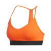 adidas Women's All Me Badge Of Sport Bra - Orange/Black Photo