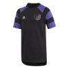 adidas Boys Paul Pogba Short Sleeve T-Shirt - Black/Purple Photo