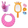Baby Bath Toy & washing Hair Pink Bunny Photo