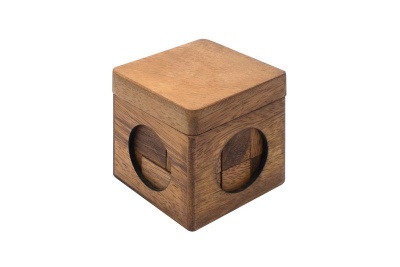 Photo of SiamMandalay Cube Puzzle - 3D Wooden Puzzle Brainteaser