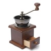Hand Wooden Coffee Maker Photo
