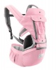 Hip Seat Breathable Mesh Baby Carrier - Pink Photo