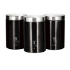 Berlinger Haus 3-Piece Stainless Steel Premium Canister Set - Original Wood Photo