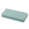 24 Grid Silicone Lipstick Holder Storage Rack-Blue Photo