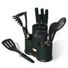 Berlinger Haus 12 Piece Knife Set with Stand and Kitchen Tools - Emerald Photo