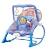 Baby Cradle Safety Crib Baby Rocker- Blue Photo