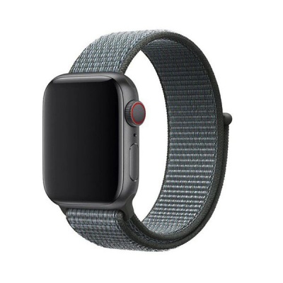 Photo of Apple GoVogue Woven Nylon Strap for Watch – Storm Grey