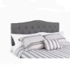 StrohBerry - Ohio Tufted Linen Headboard - Ash Photo